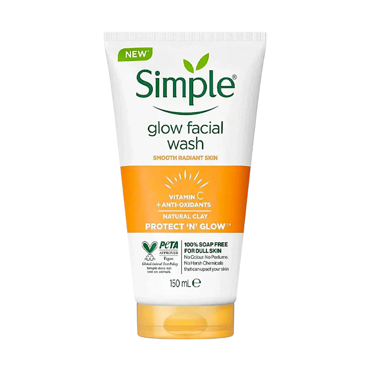 simple face wash glow 150ml hungary