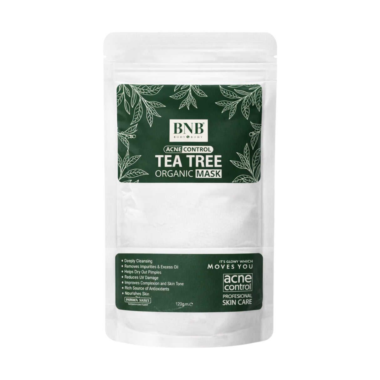 bnb tea tree organic mask 120g