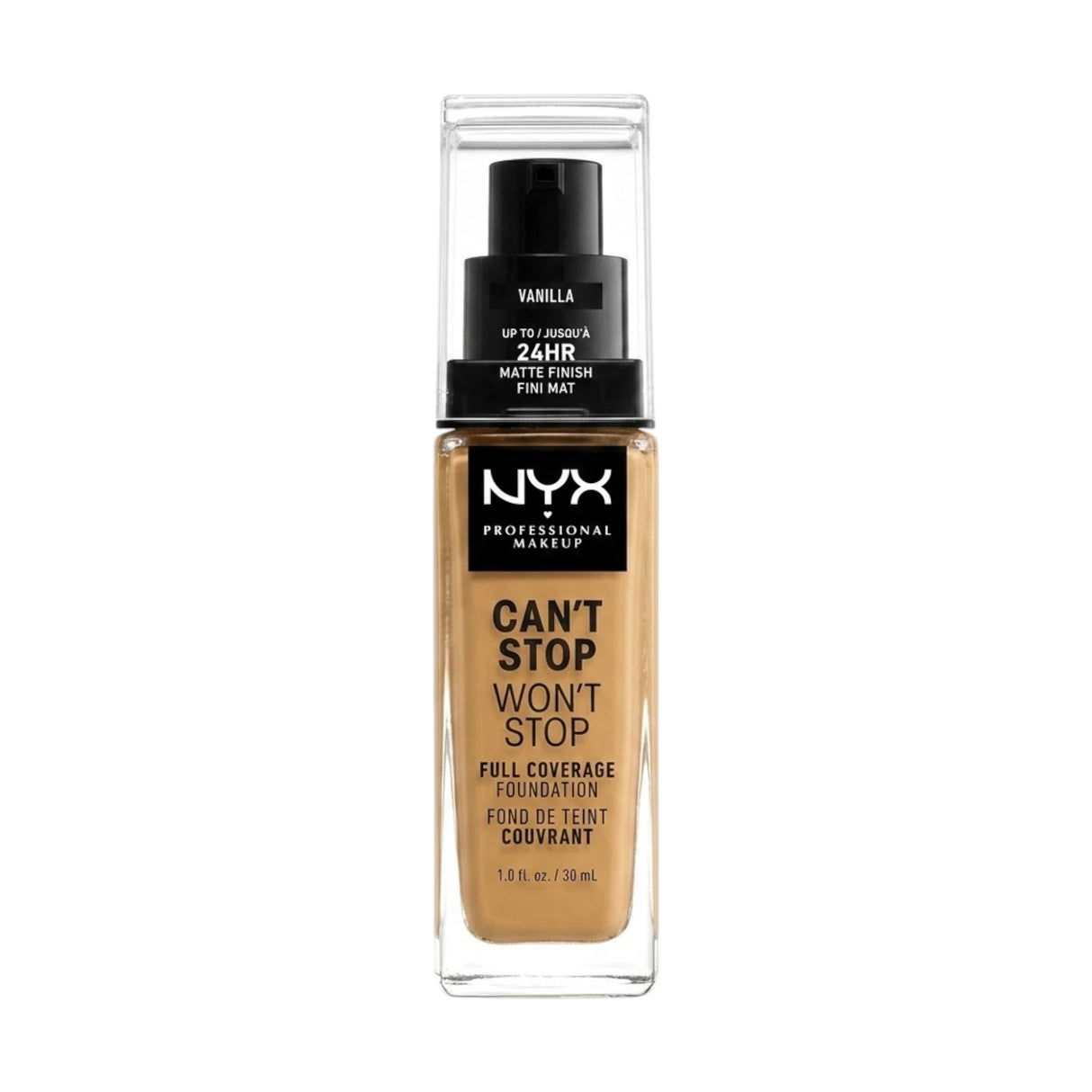 nyx can't stop foundation 30ml 06