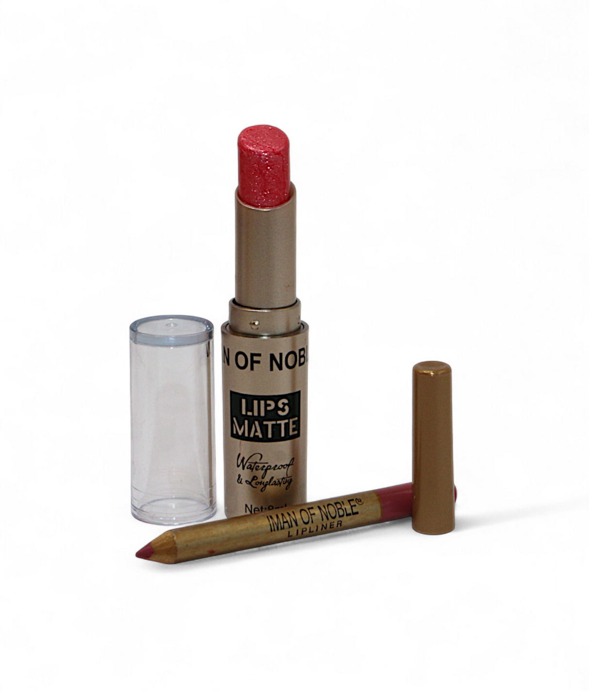 iman of noble lipstick & lipliner mix color china 5096d