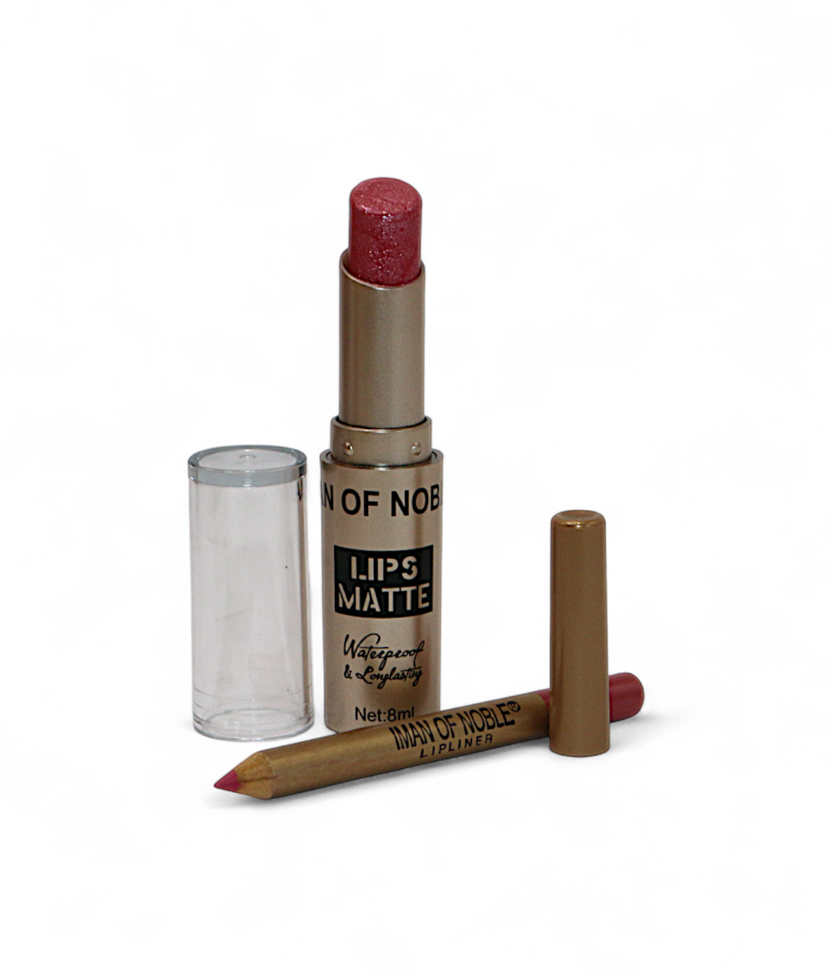 iman of noble lipstick & lipliner mix color china 5096d
