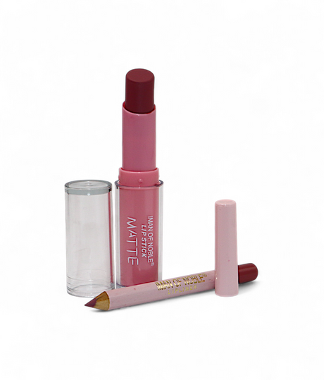iman of noble lipstick & lipliner mix color china 5096a