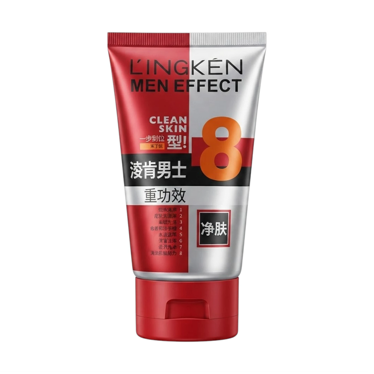 lingken face wash men clean skin 120g