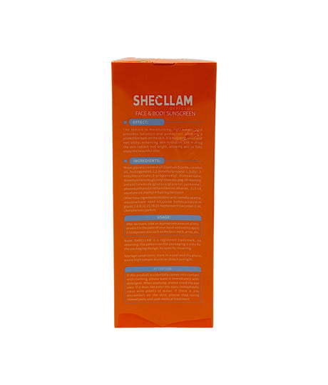 shecllam sunscreen spf 50 china sh-557