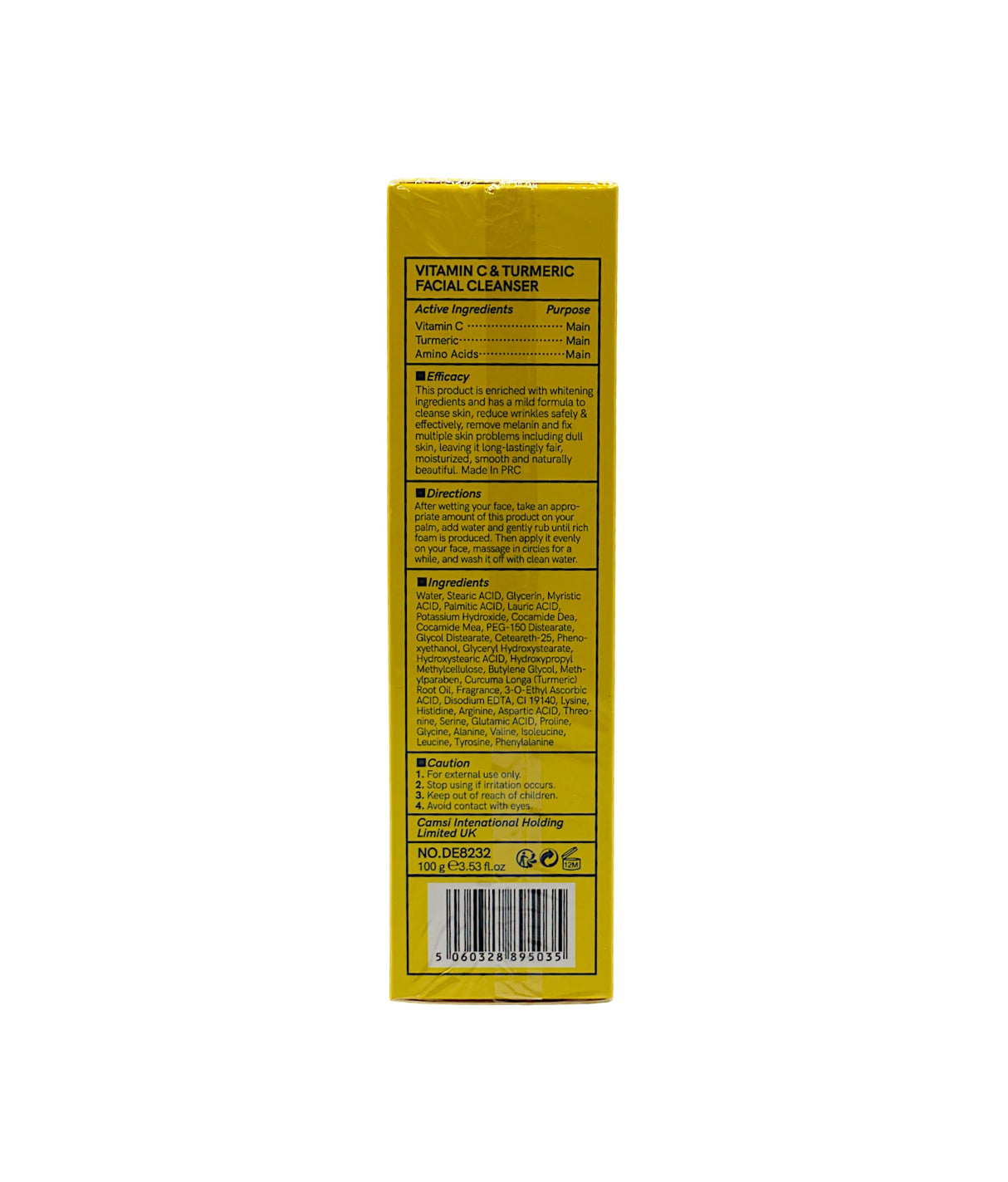 disunie facial cleanser brightening china de8732