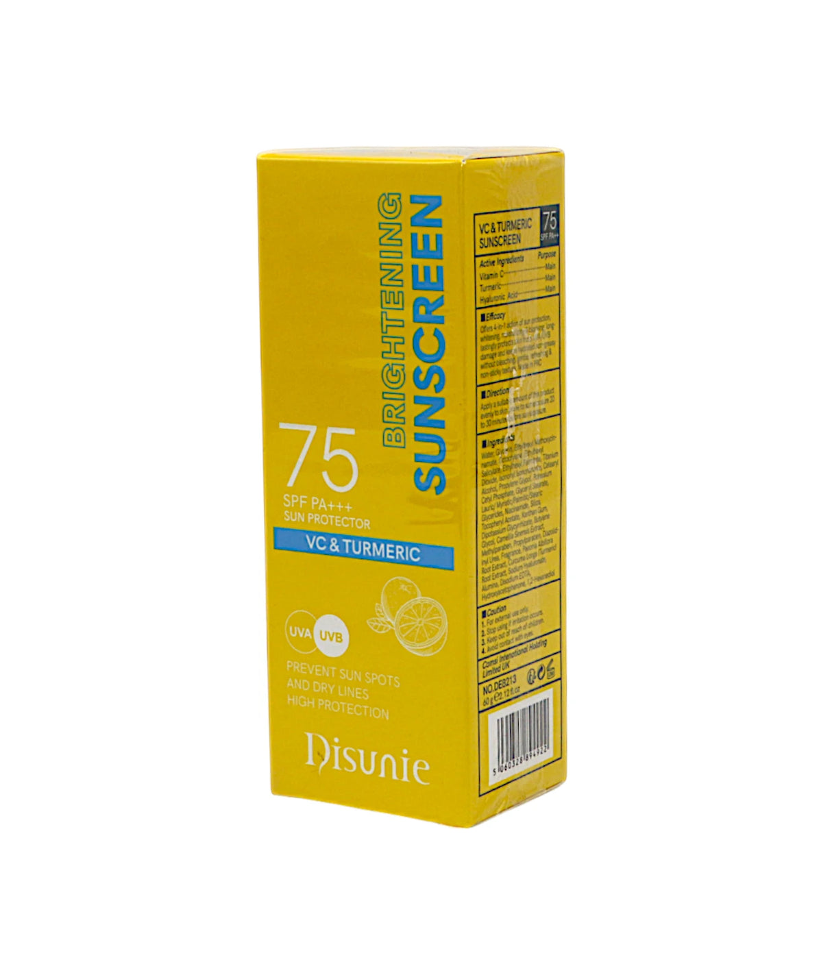 disunie sunscreen spf75 brightening china de8213
