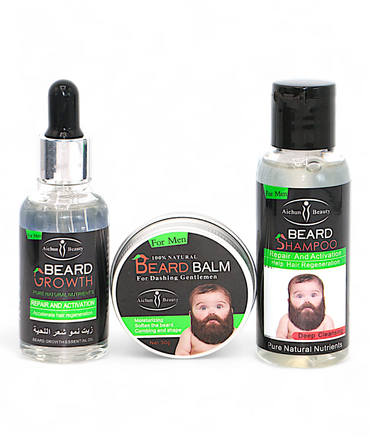 aichun beauty beard kit china ac212-8