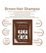 disaar hair color shampoo brown 25ml china ds5921