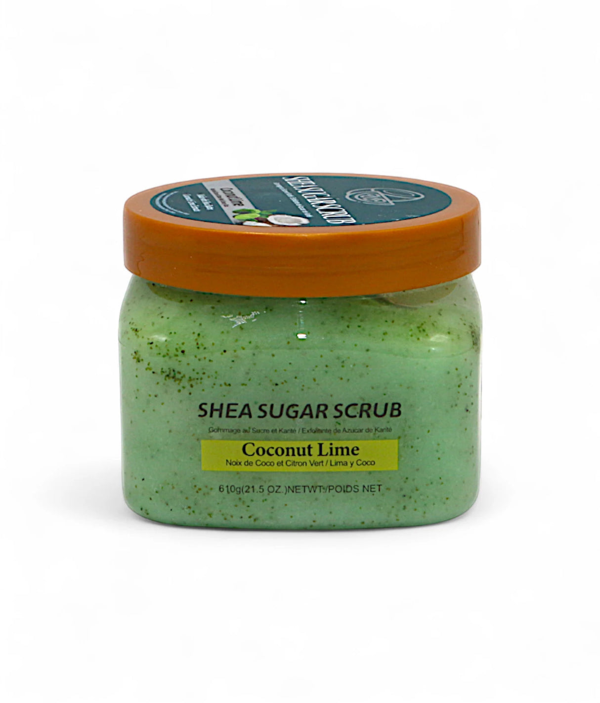 hanshi shea sugar scrub coconut lime 610g china