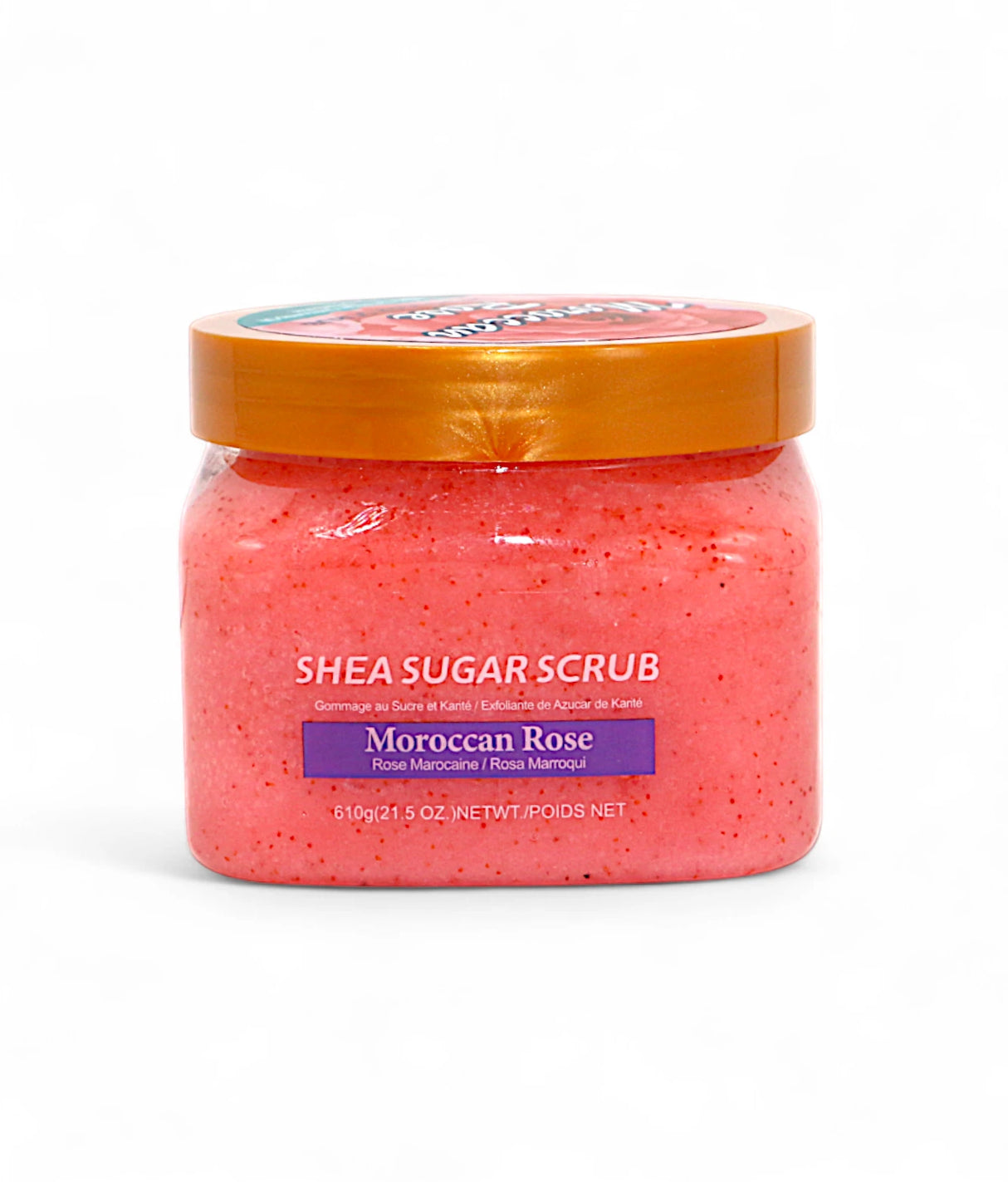 hanshi shea sugar scrub moroccan rose 610g china