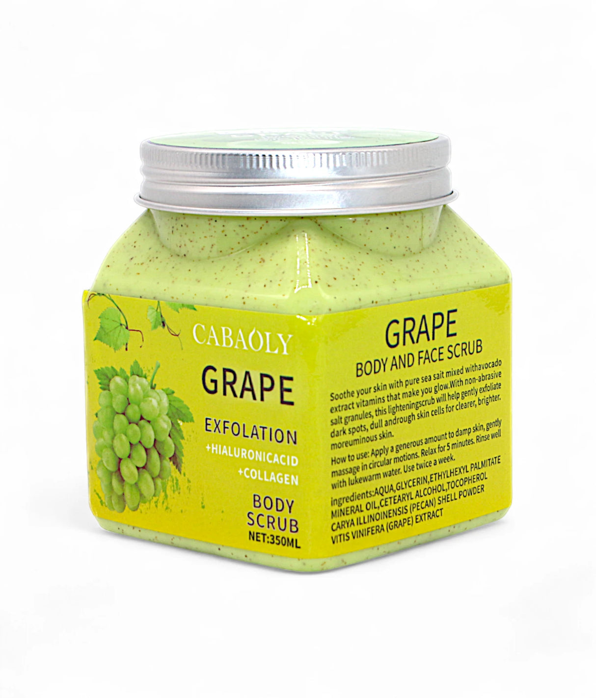 cabaoly body scrub grape 350ml china m018