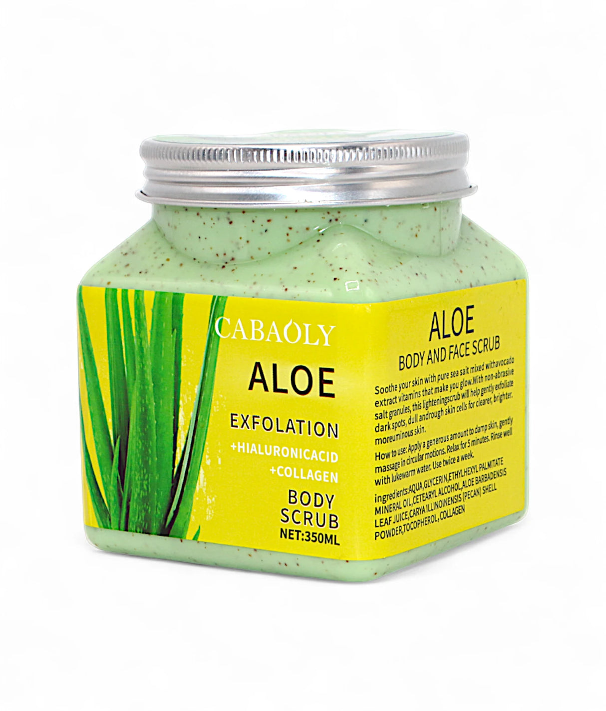 cabaoly body scrub aloe china 350ml china