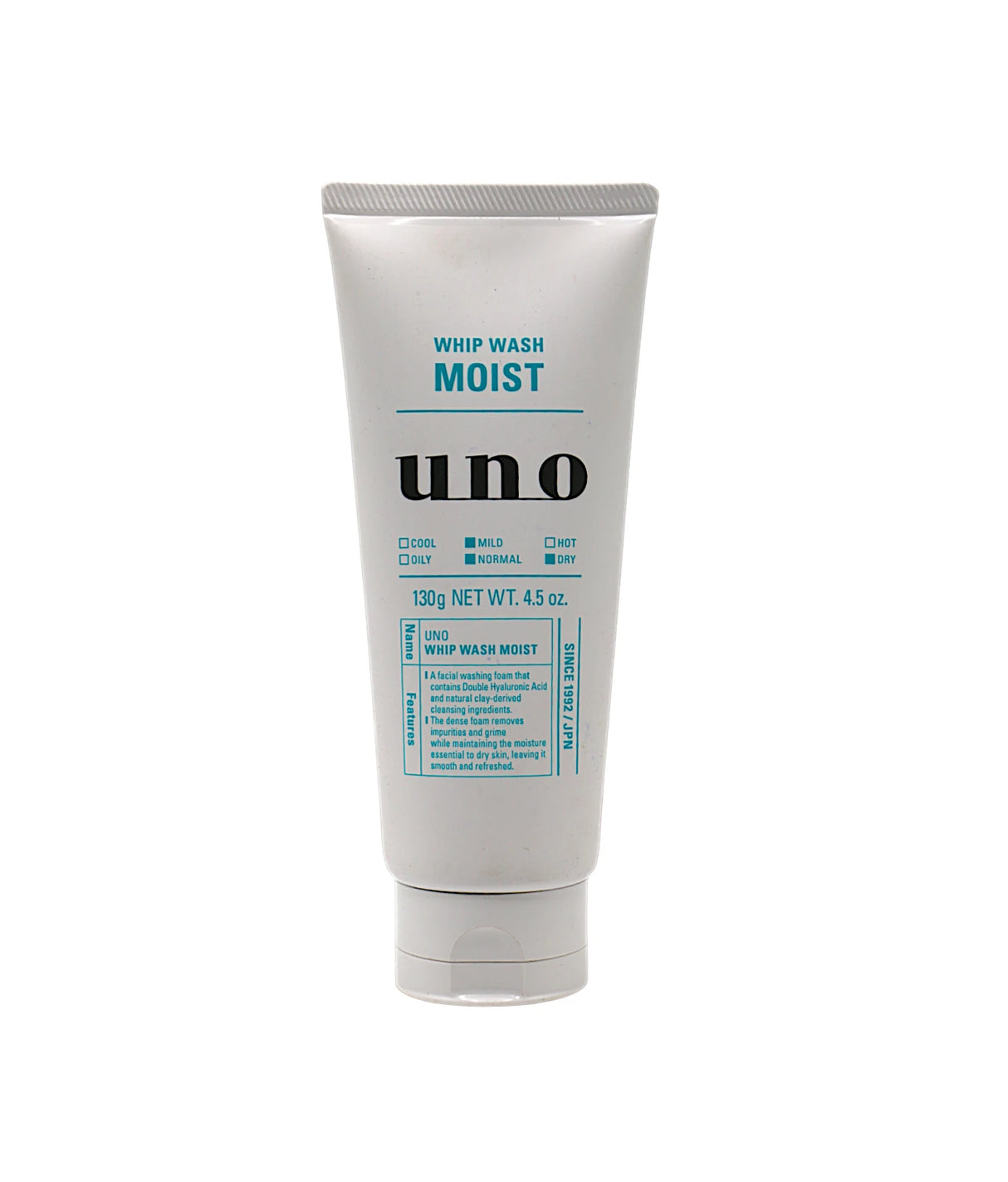 uno face wash moist 130g vietnam