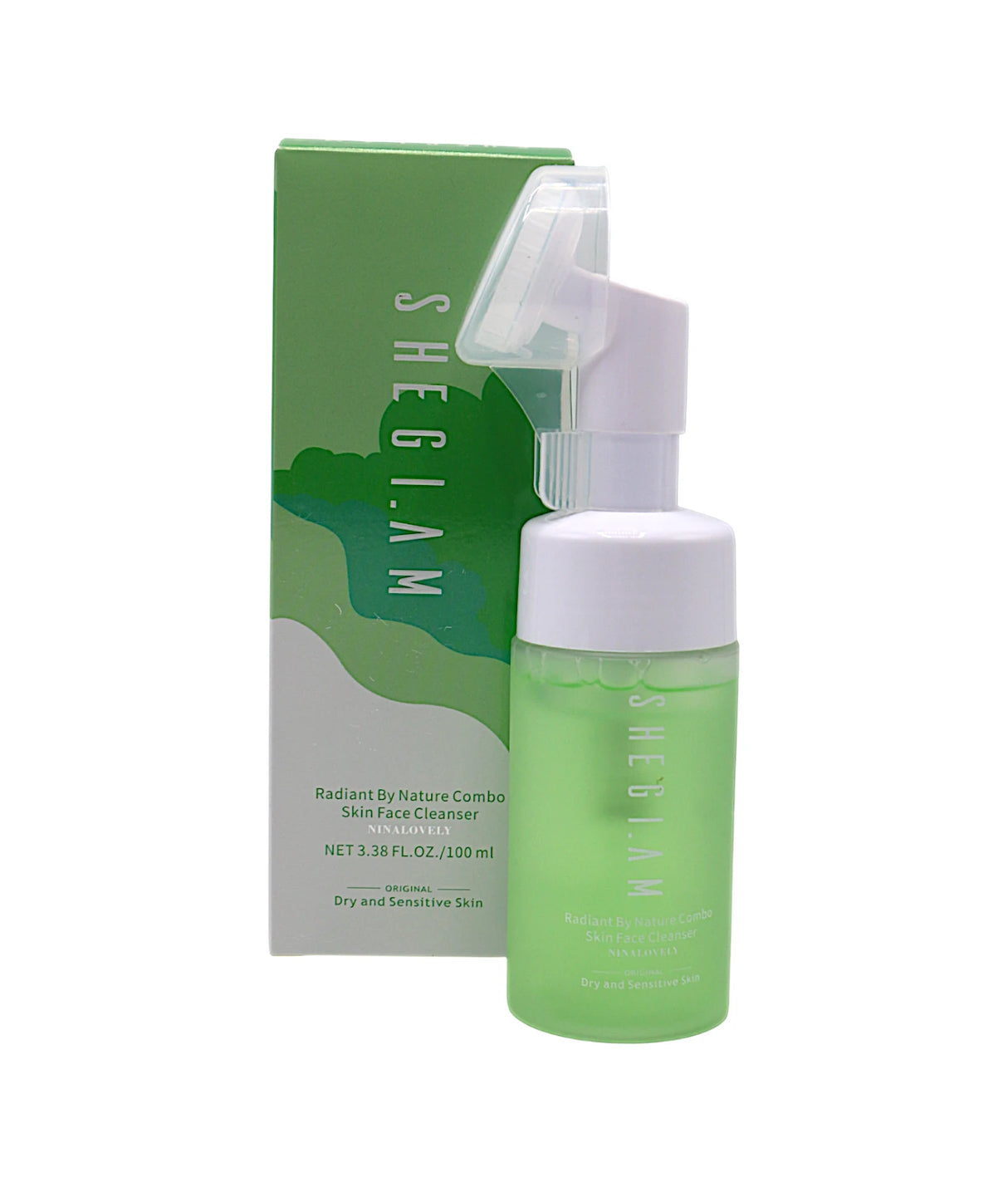 sheglam face cleanser dry and sensitive skin 100ml china sf-05