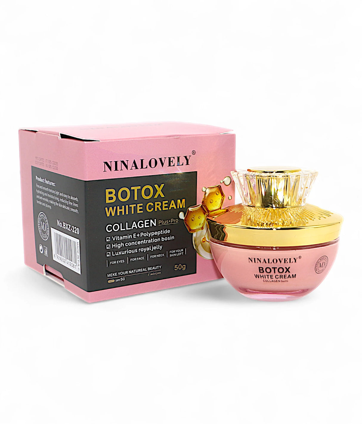 ninalovely botox white cream 50g china bxz-320