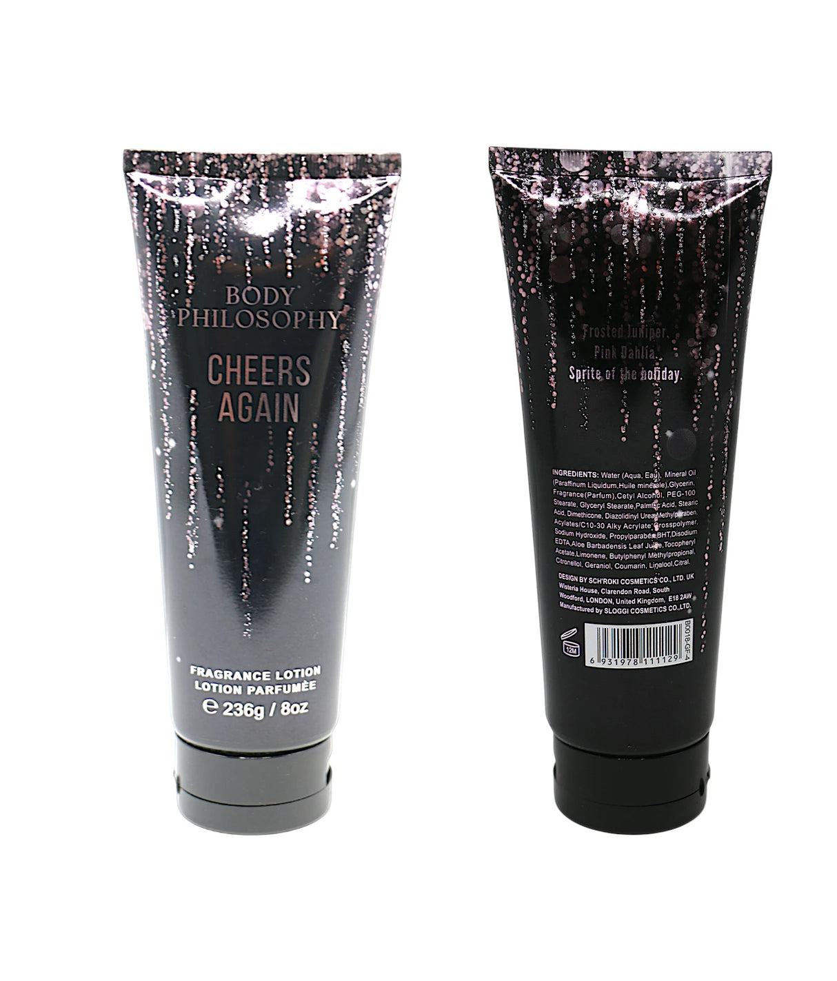 body philosophy lotion cheers again 236ml china gf-4