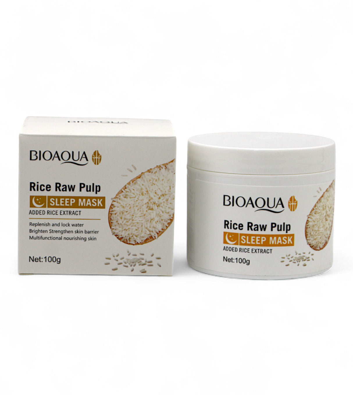 bioaqua sleep mask rice raw pulp 100g china