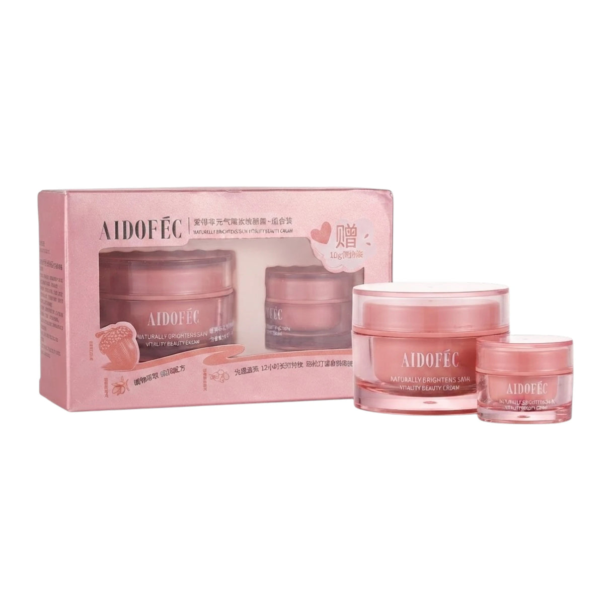 aidofec vitality beauty cream 50g+10g 2pc adf298 china