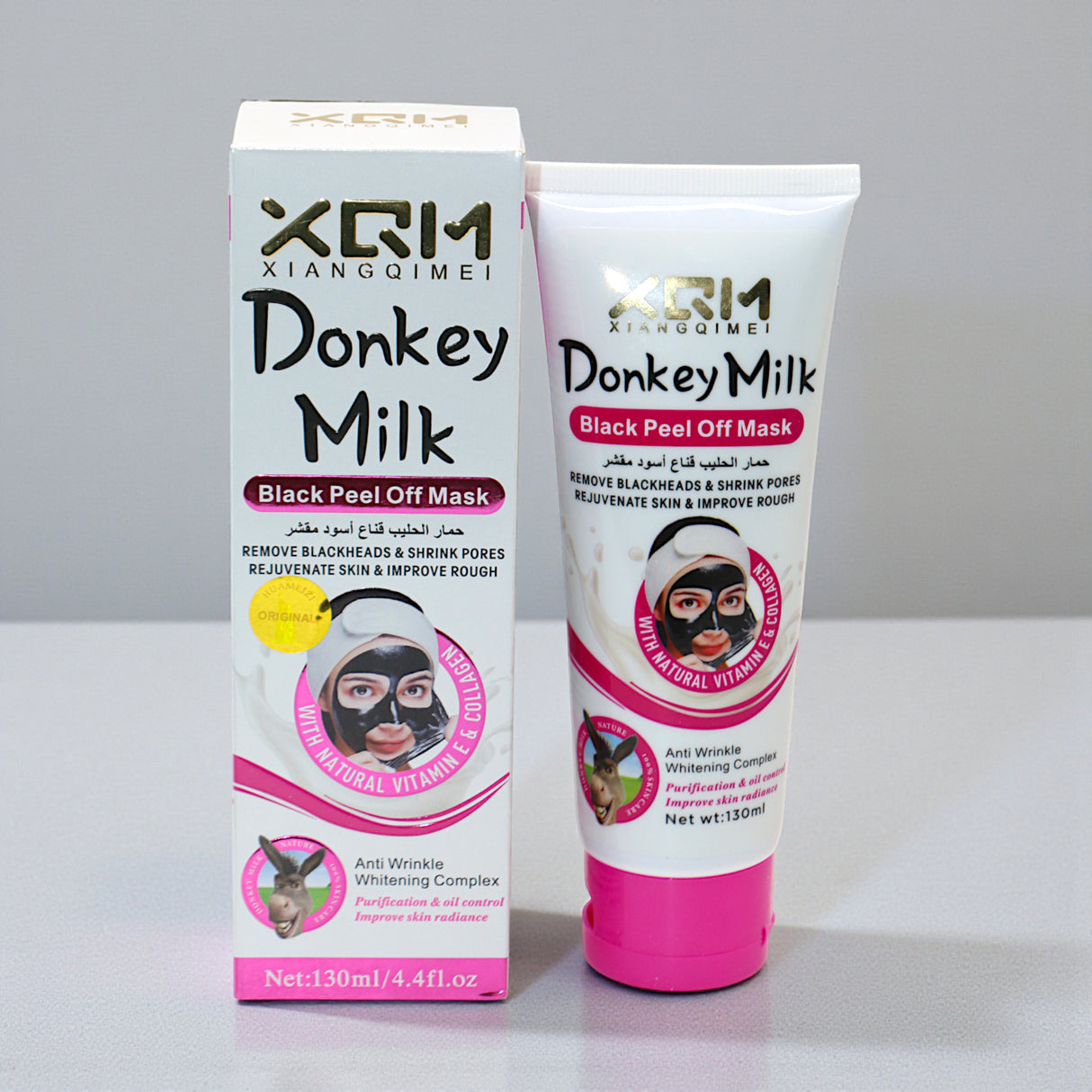 xqm peel off mask donkey milk 130ml china x2374