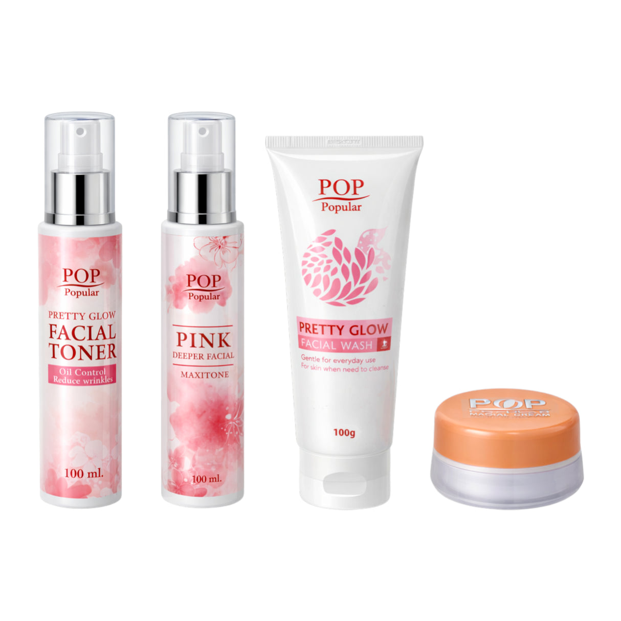 pop skin care kit 4pc thailand