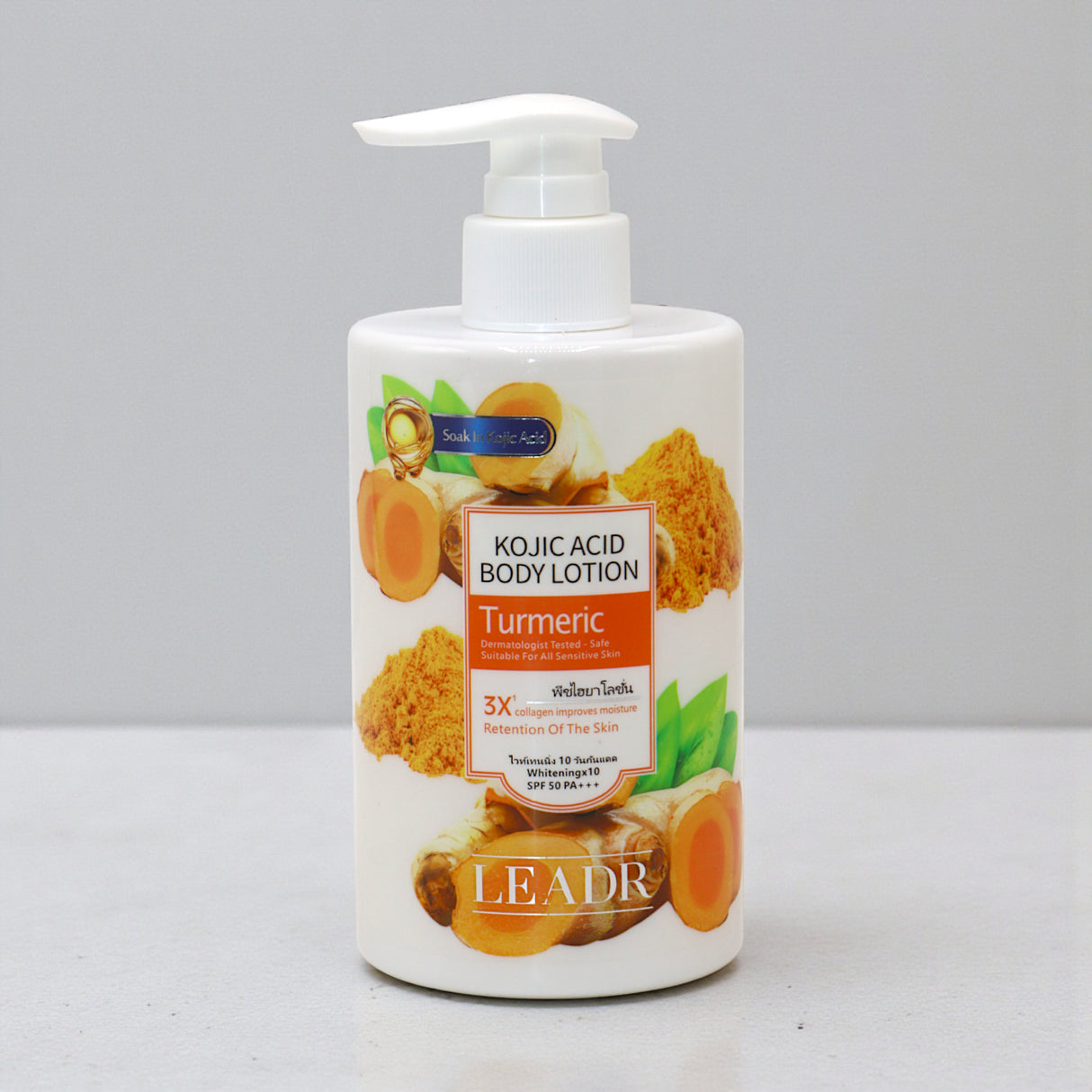 leadr body lotion turmeric 300ml thailand 2609