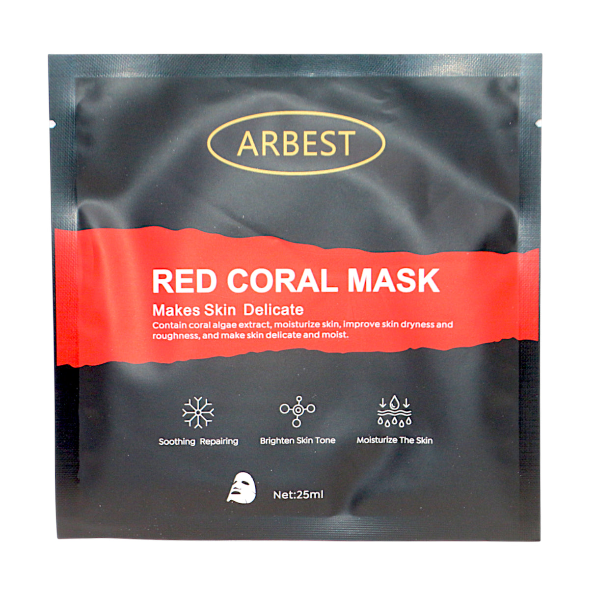 arbest red coral mask 25ml china