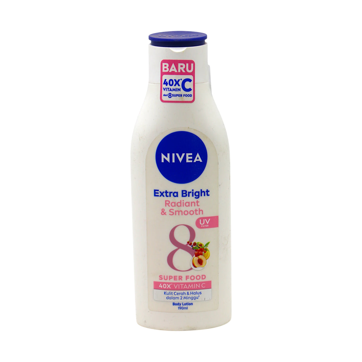 nivea lotion radiant & smooth 190ml