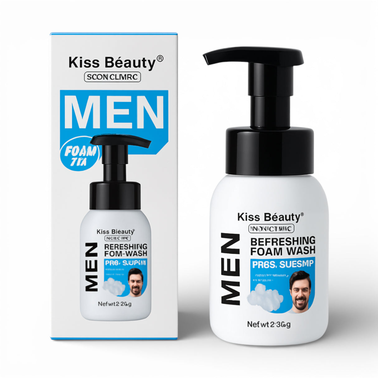 kiss beauty men face wash 220g 1442 china
