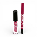 karite matte lip pencil & gloss 2in1 71285 china