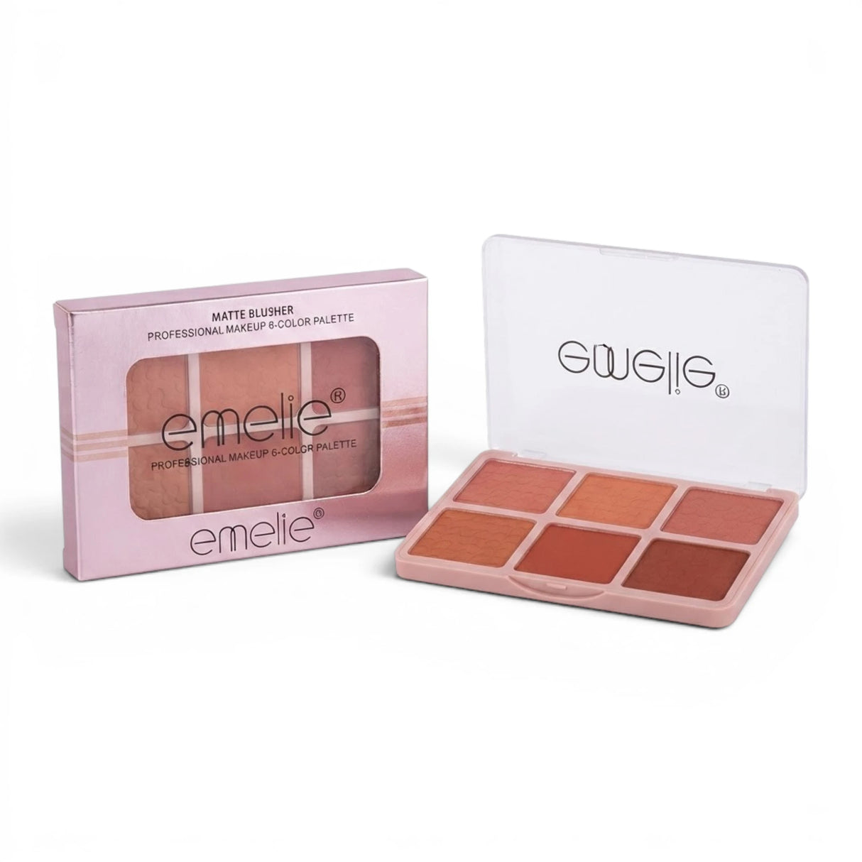 emelie matte blush kit 6 color z5003