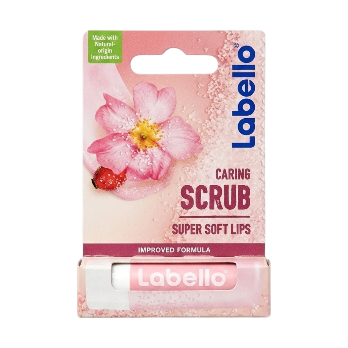 labello chapstick caring scrub 4.8g