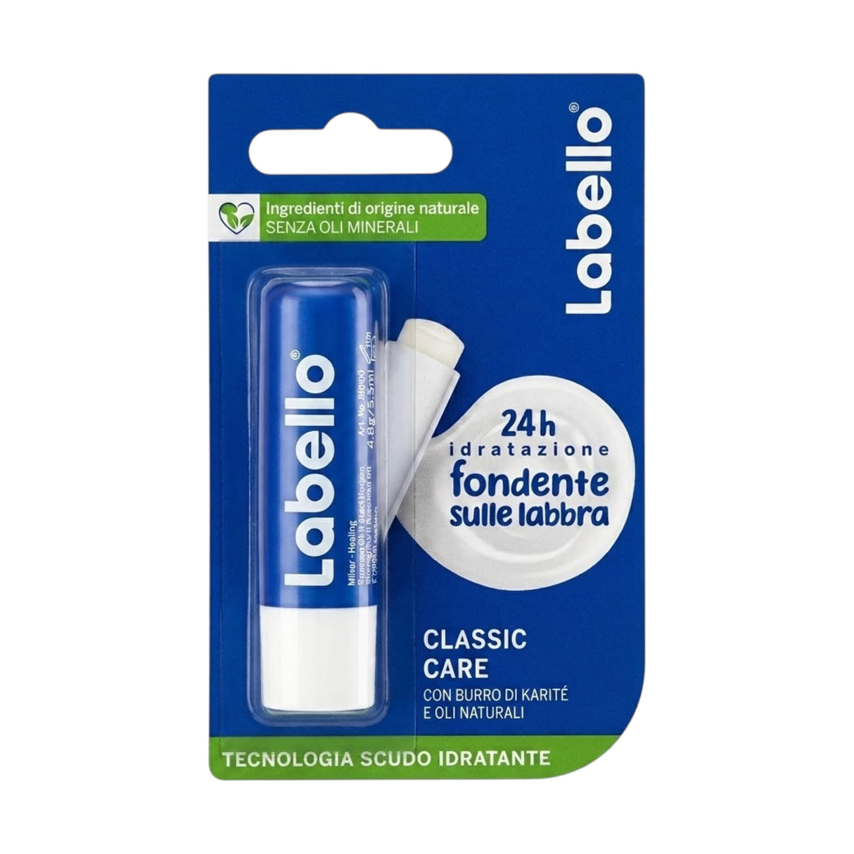 labello chapstick classic care card 4.8g