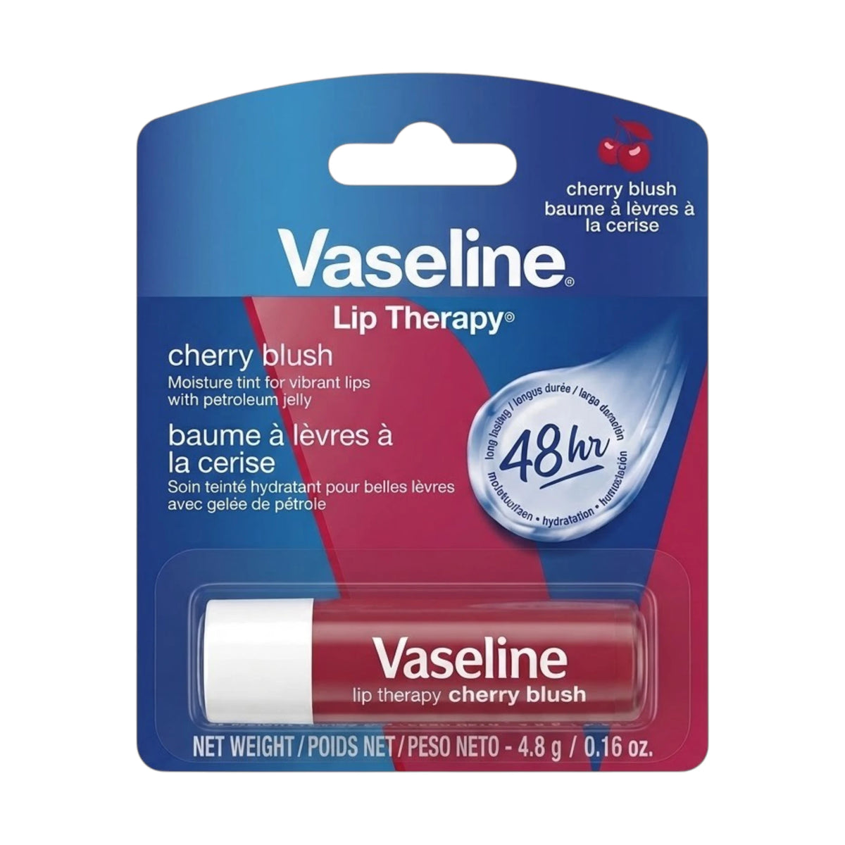vaseline lip therapy cherry blush 4.8g