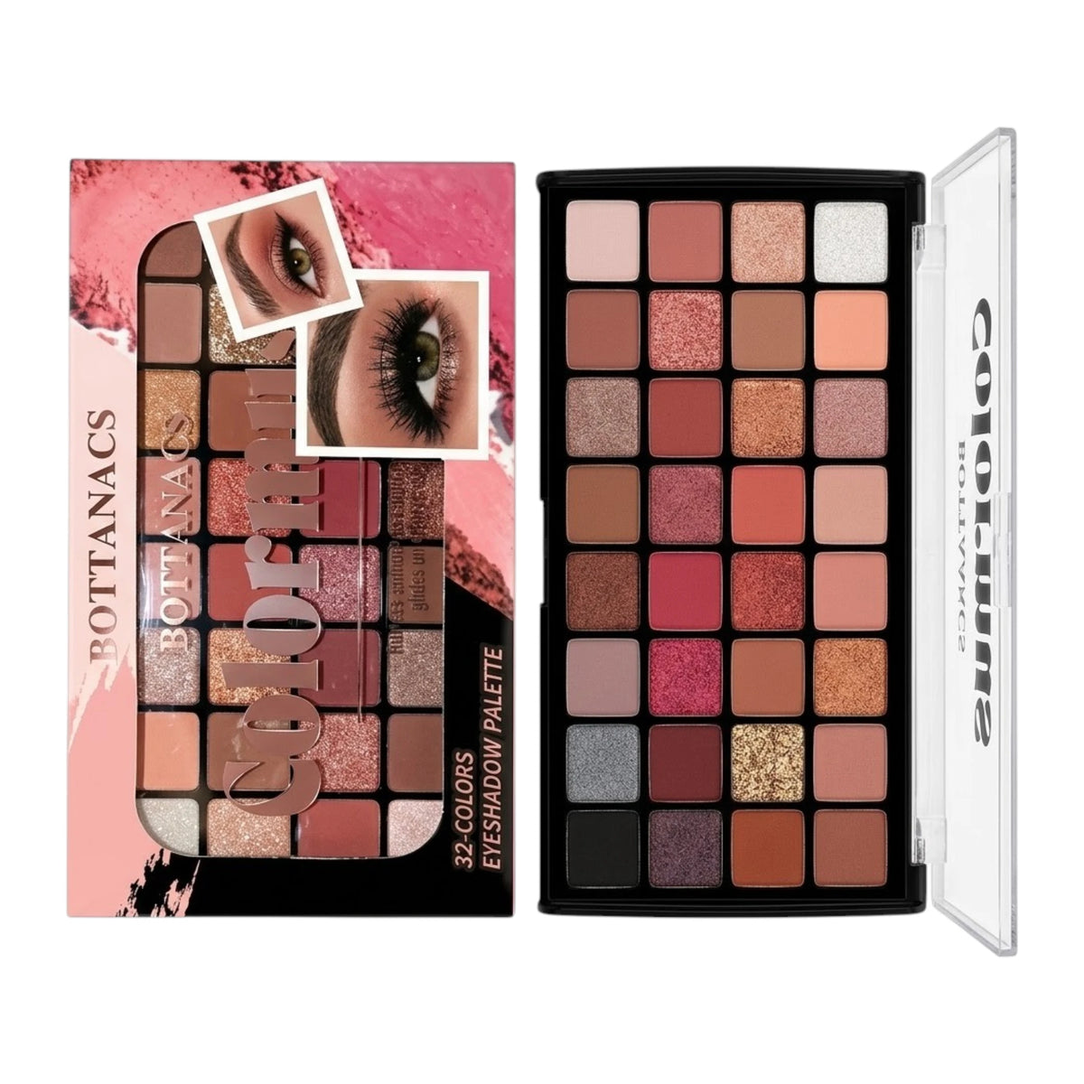 bottanacs eyeshadow kit 32 colors 02 btn-e32