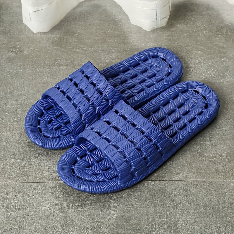 rubber bath slipper dark blue china