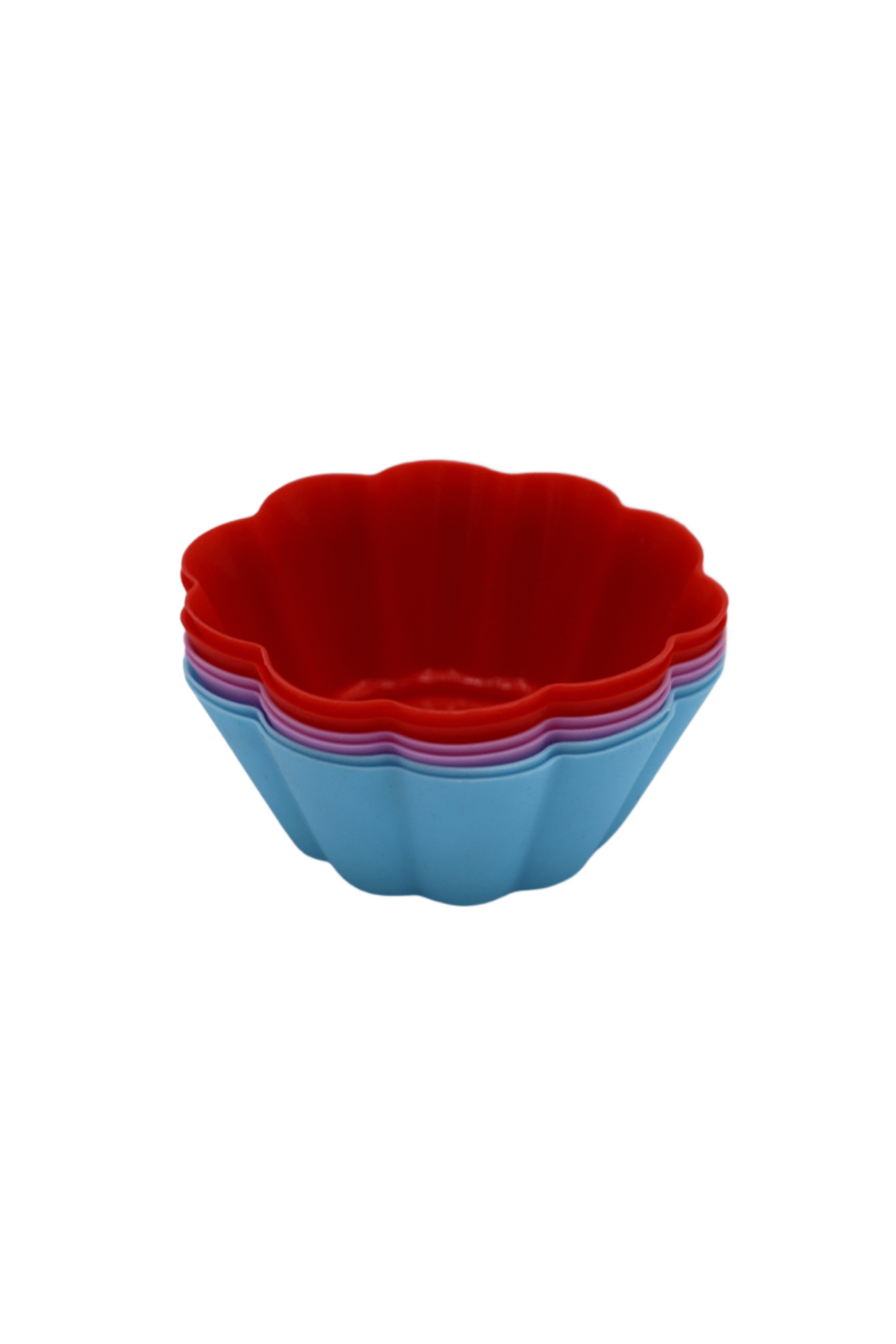 silicon cup cake 6pc china