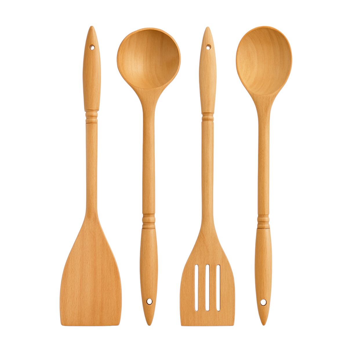 wood kitchen tool 4pc lrage pak
