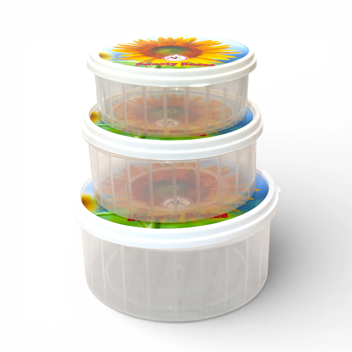 plastic box 3in1 round pak nt