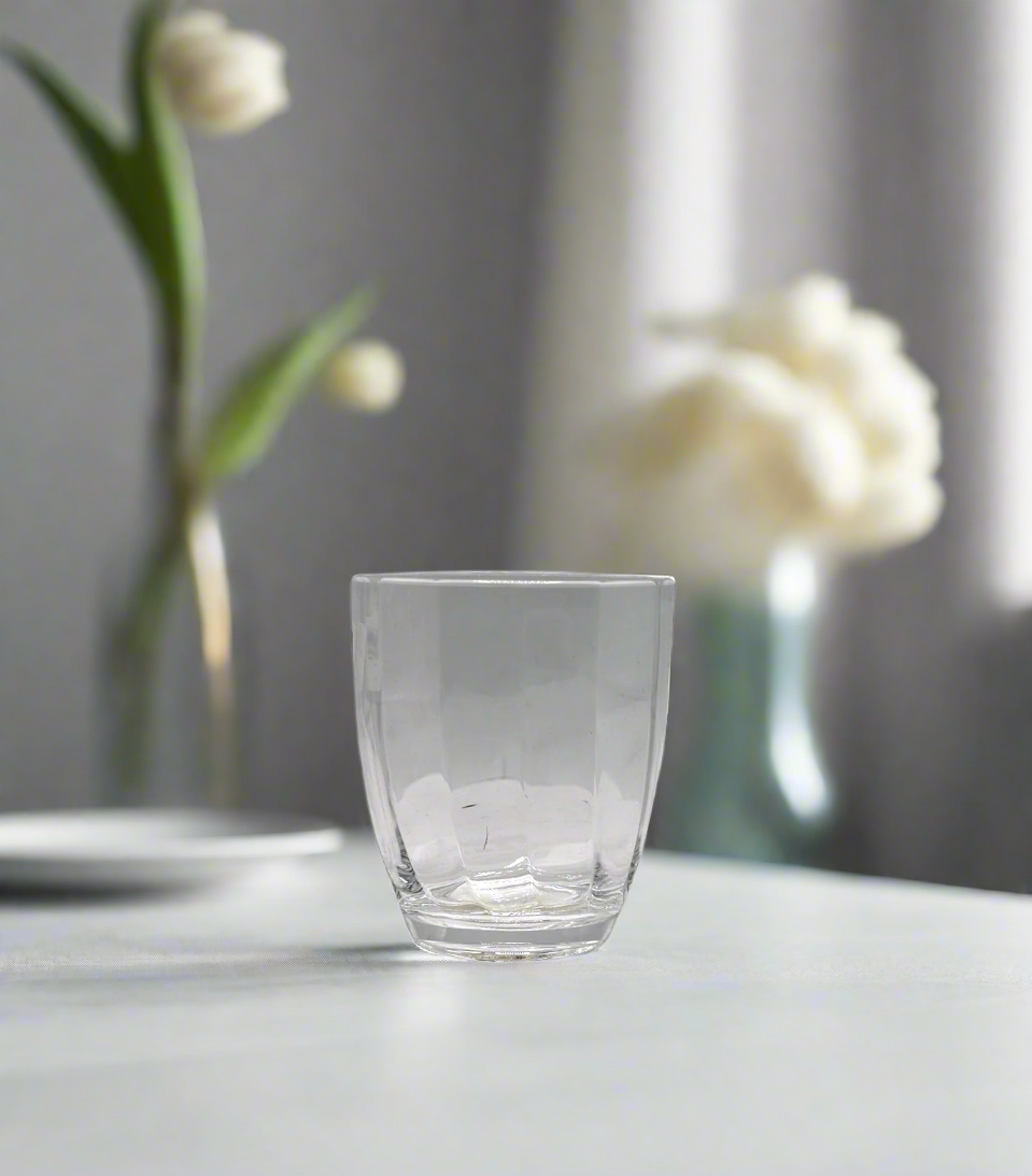 APPOLLO ACRYLIC GLASS 1PC ONLY WHITE PAK D934