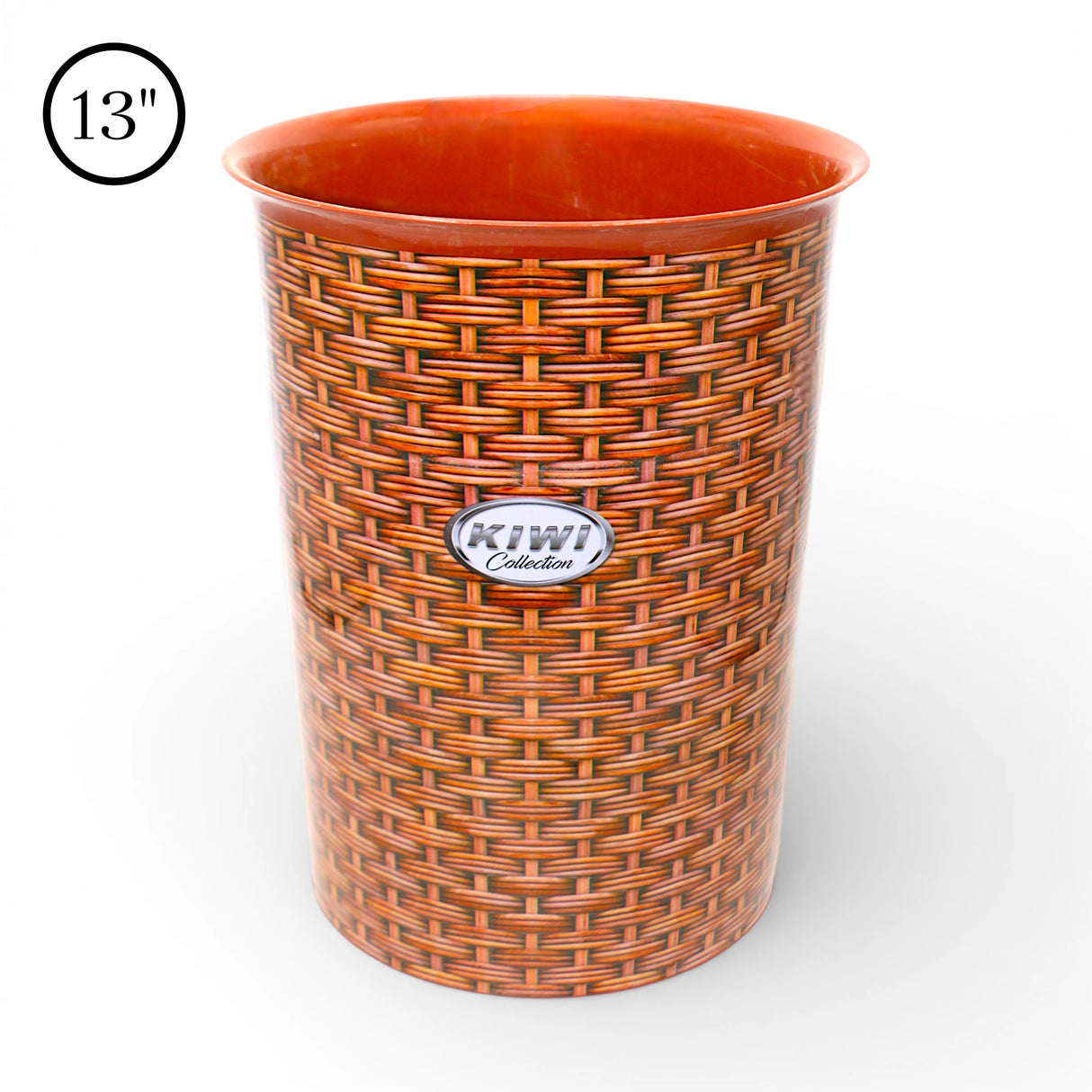 plastic dustbin large pak rattan