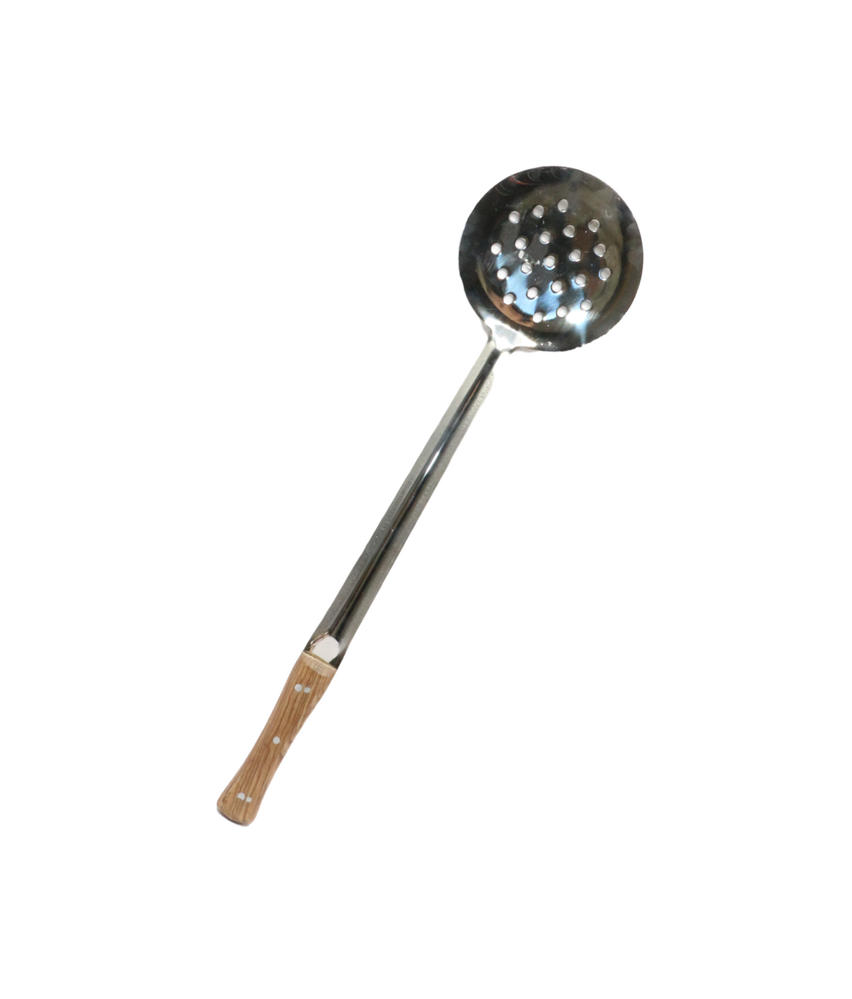 ss skimmer wood handle 20''