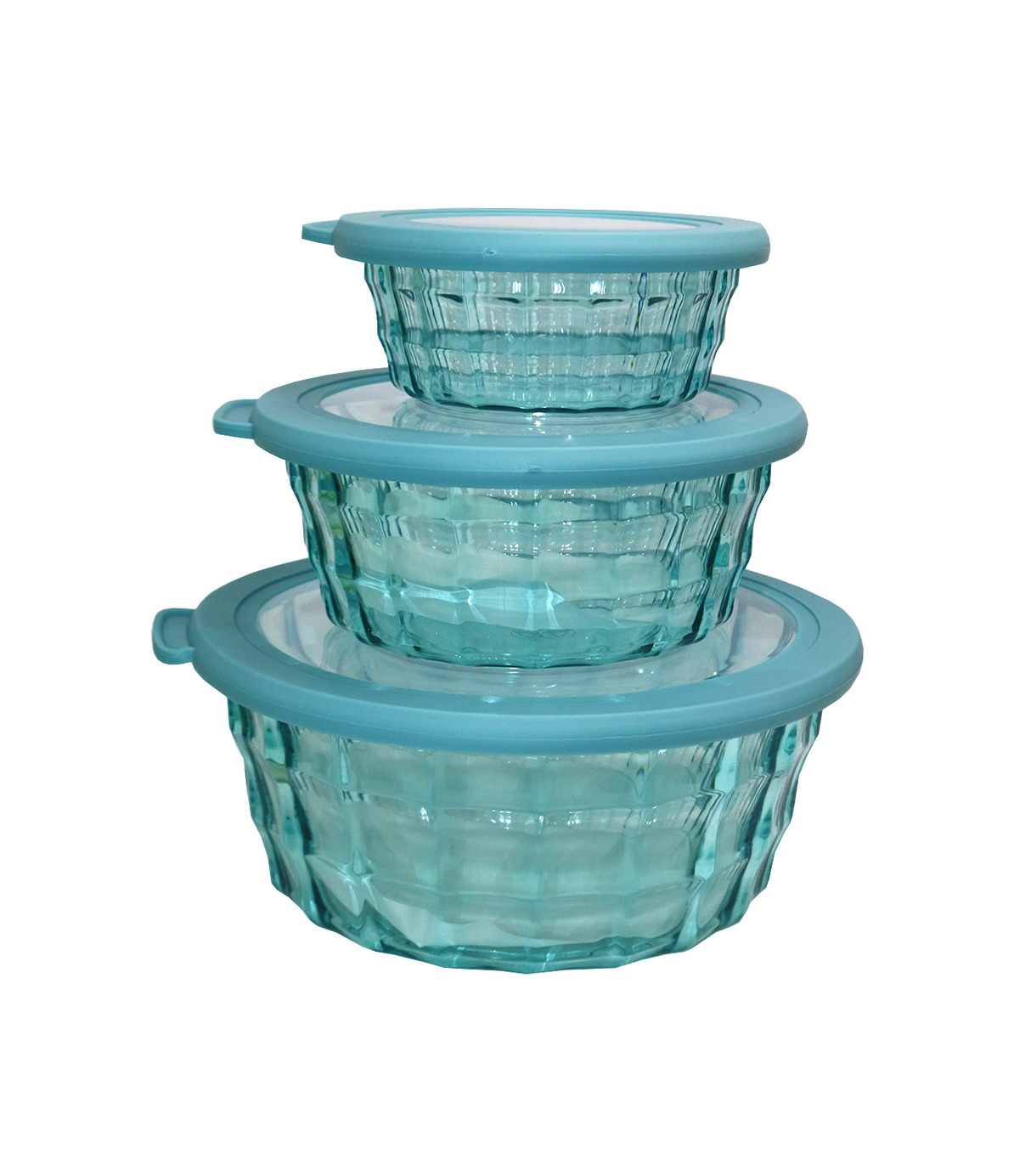 acrylic box set 3pc round china 21877