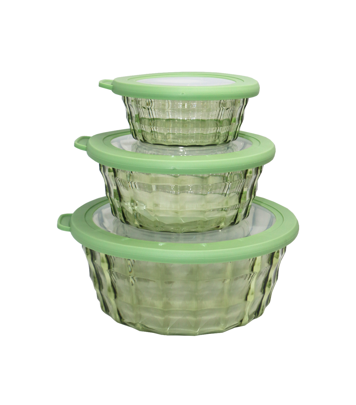 acrylic box set 3pc round china 21877
