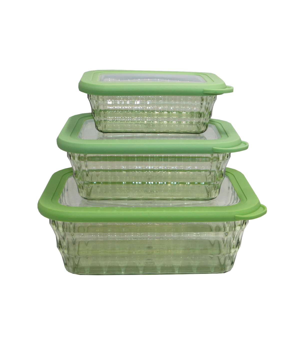 acrylic box set 3pc rectangle china 21876