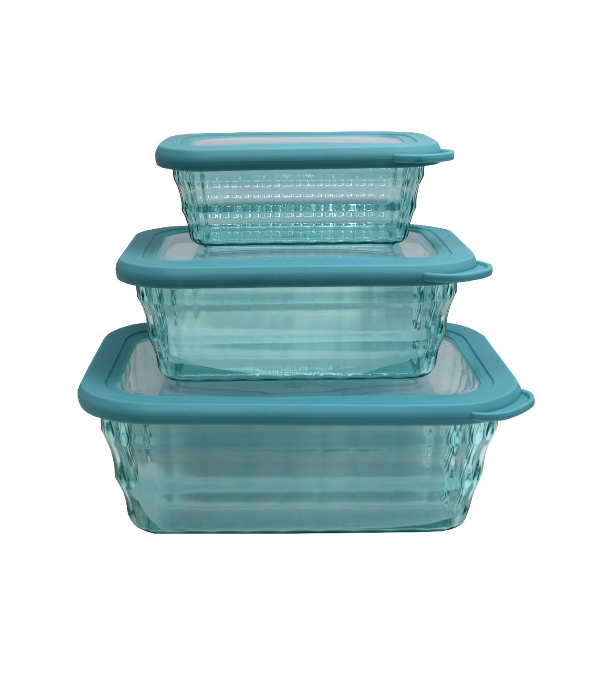acrylic box set 3pc rectangle china 21876