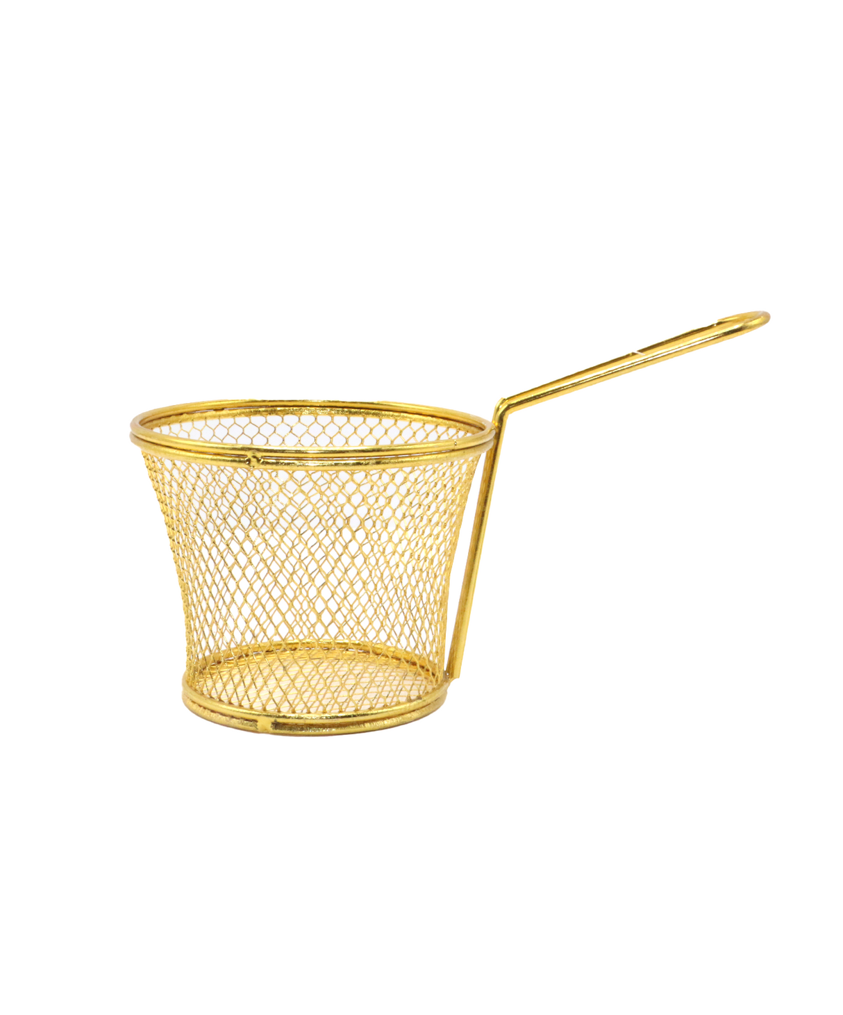 serving strainer golden 10x8cm china 005