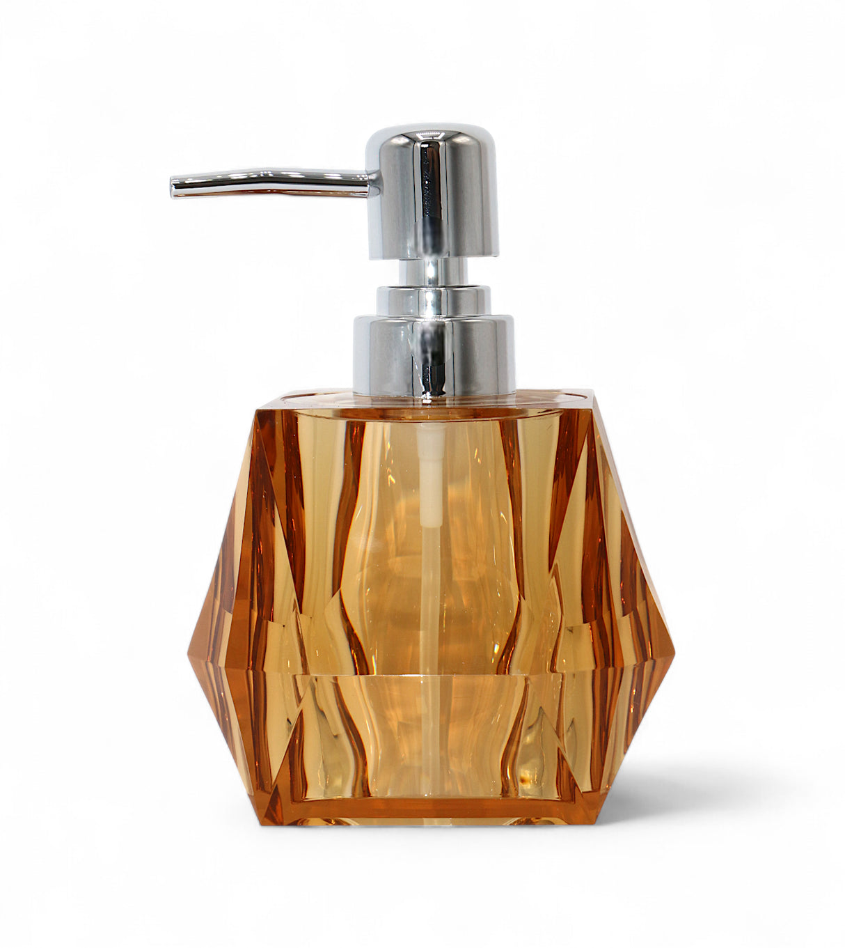 acrylic soap dispenser golden china 4529a