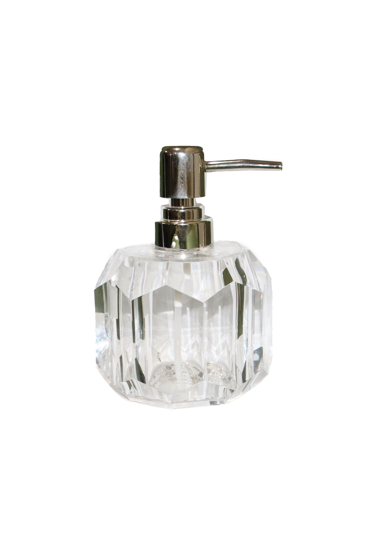 acrylic soap dispenser white china
