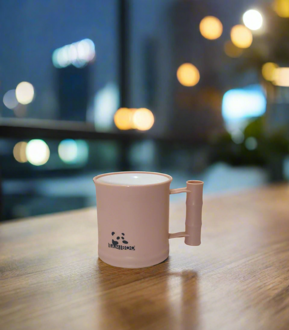 plastic babt mug panda 430ml china 6124