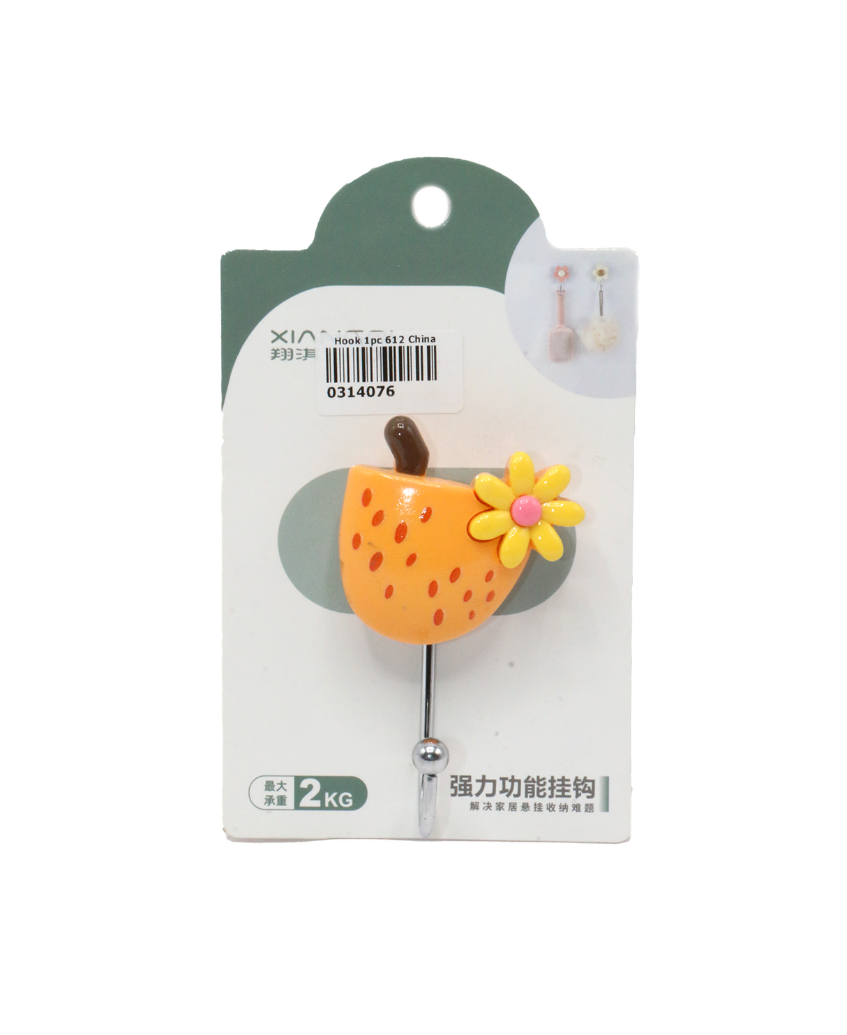sticky hook 1pc china 612
